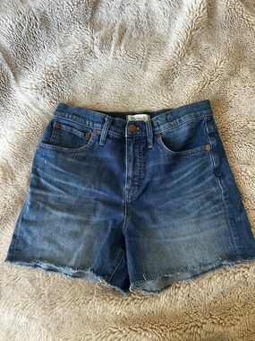 Madewell Denim High-Rise Cutoff Shorts